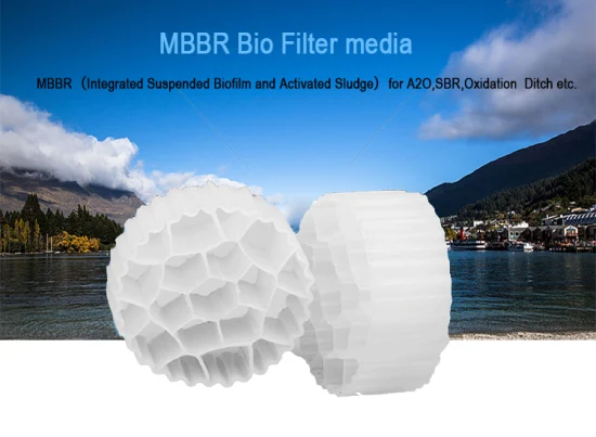 Filtro de mídia de aquário Mbbr de alta eficiência Bio Ball
